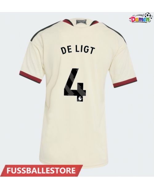 Günstige Manchester United Matthijs de Ligt #4 3rd trikot Damen 2026-27 Kurzarm